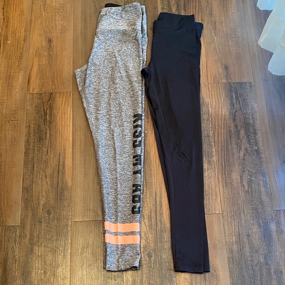 PINK Victoria's Secret Pants - Bundle Pink Victoria's Secret Gray and Black Leggings